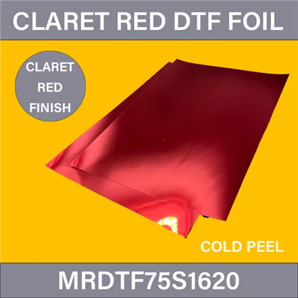 Film tad-dtf aħmar claret
